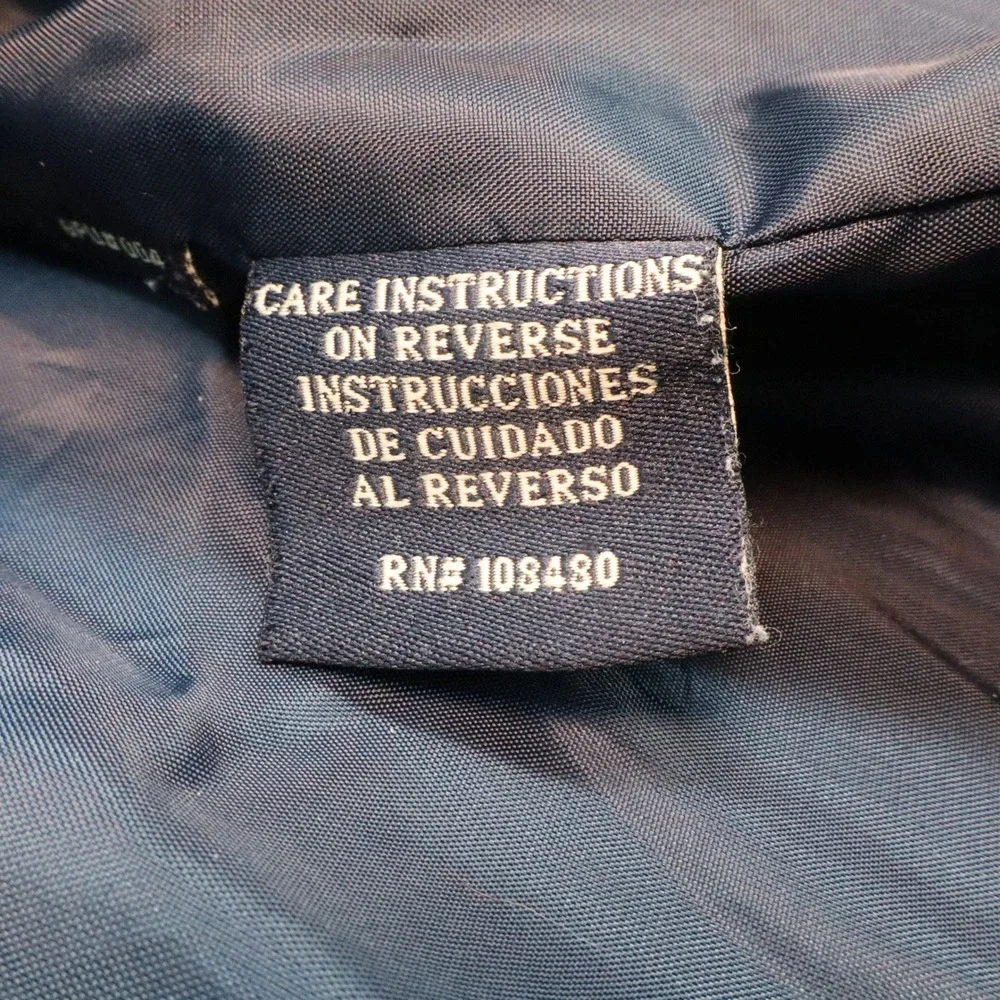 Levi Strauss & Co Shirt Jacket Mens XXL Navy Blue Lined Cotton‎ Shacket Workwear